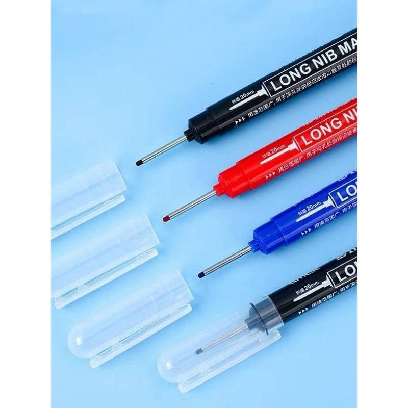 Caneta Marcadora Ponta 20 Mm Tinta Permanente Material Escolar Bricolagem Escritório Reparos Artesanato À Prova D'água
