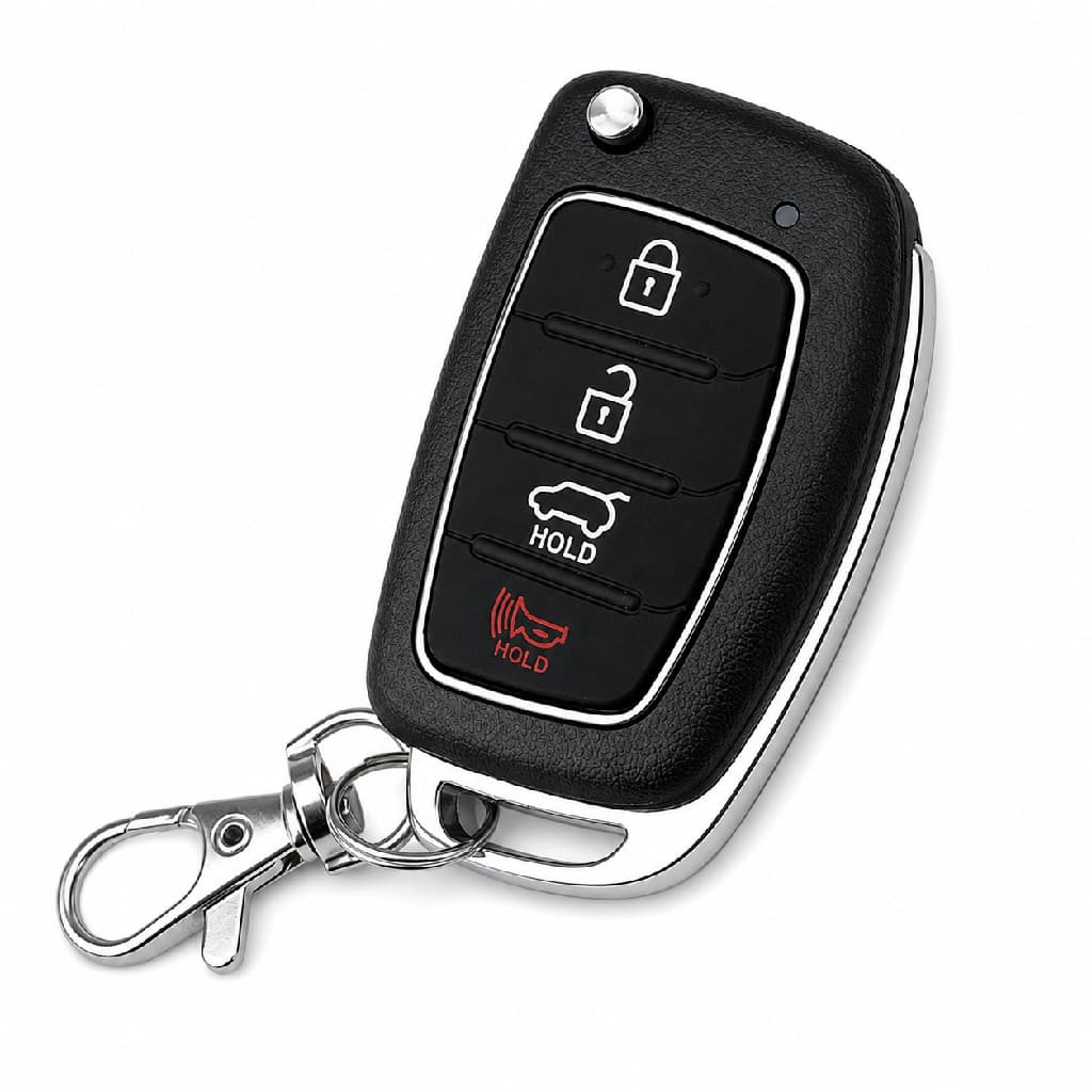 Controle Remoto Chave Canivete Hyundai HB20 HB20S Creta 4 Botões