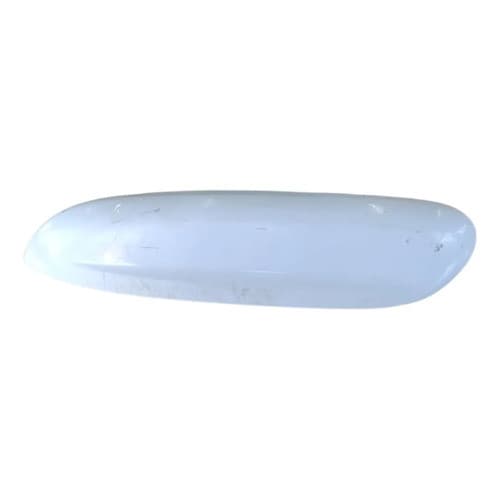 Macaneta Externa Porta Trasei Esquer Renault Logan 2004 2013 Branco Traseira