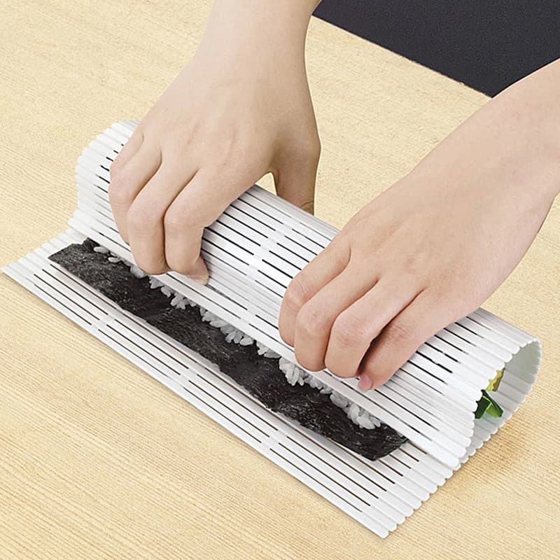 Japão importado SANADA sushi cortina DIY sushi molde cozinhar rolo cortina de bambu fazendo sushi fazendo ferramenta