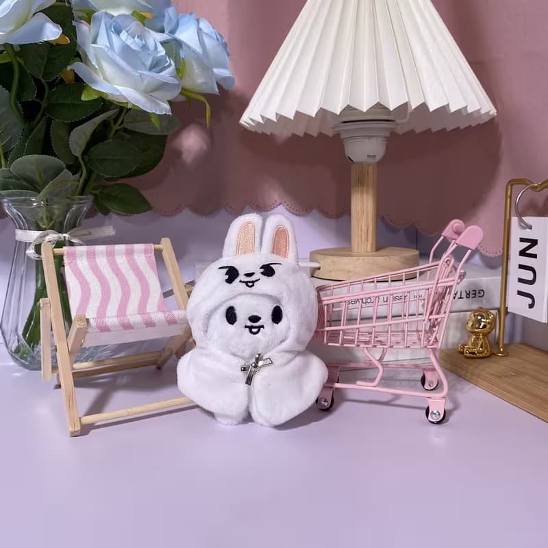 Chaveiro De Boneca De Algodão Stray Kids-Pingente Fofo Para Decoração De Bolsa