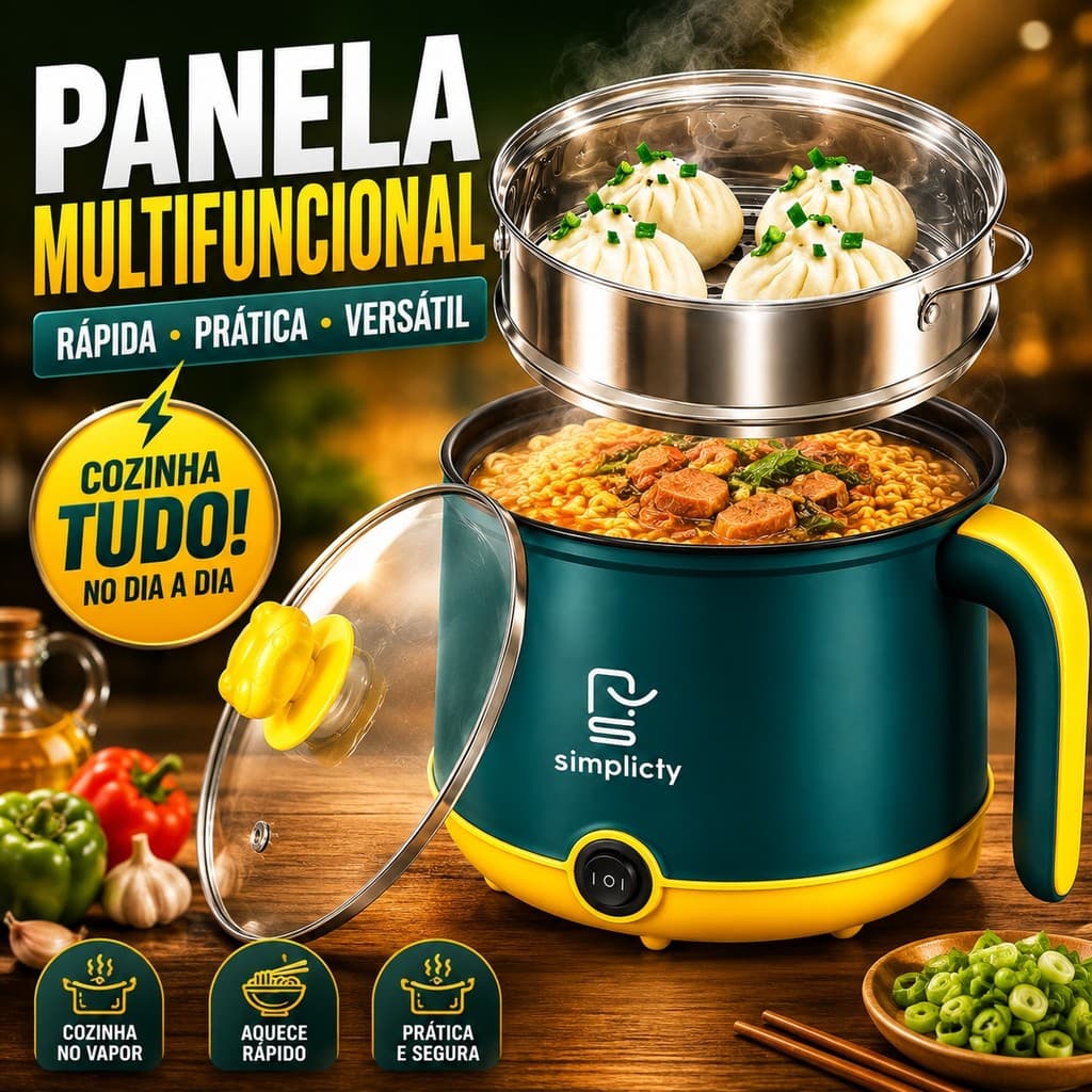 Panela Elétrica Com Revestimento Ceramico Aquecimento Vapor 110v 1.8 Litros Linha Premium Dorama Envio Rapido