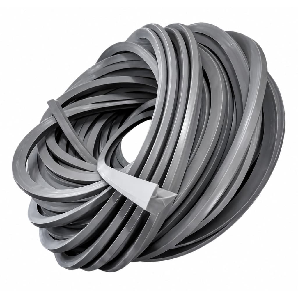 1m Perfil Silicone Porta Forno Turbo Tipo V Perfecta