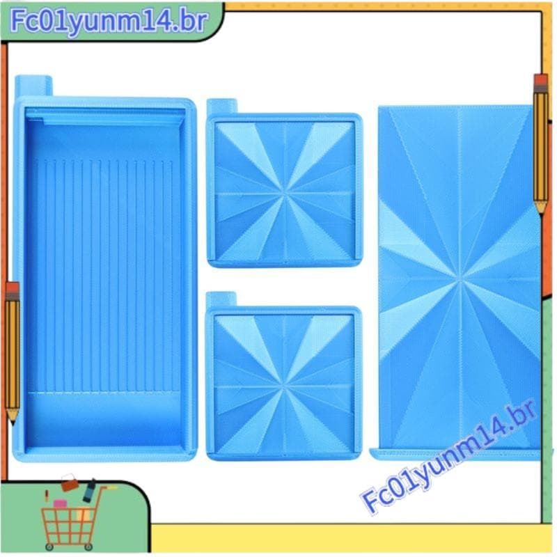 Conjunto De Ferramentas De Pintura Com Bandeja De Perfuração Multifuncional , Ranhuras De Classificação E Tampa De Armaz