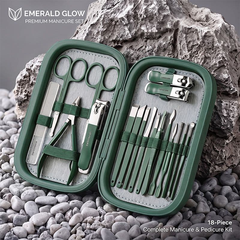Conjunto completo de cortador de unhas Conjunto completo de cortador de unhas Caixa Ferramenta Conjunto de cortador de u
