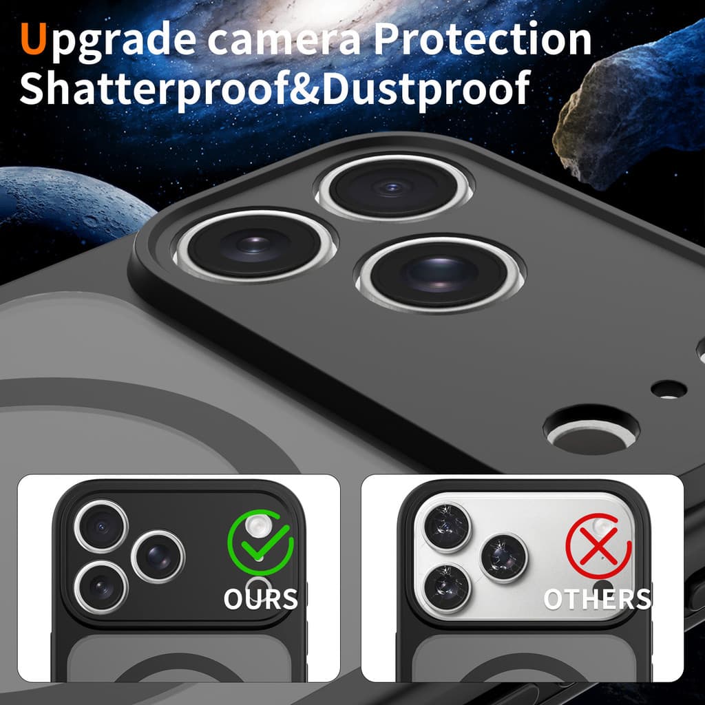 Adequado para Apple 18ProMax capa de telefone magnética sensação de pele 17pm buraco de precisão Semi-transparente fosco