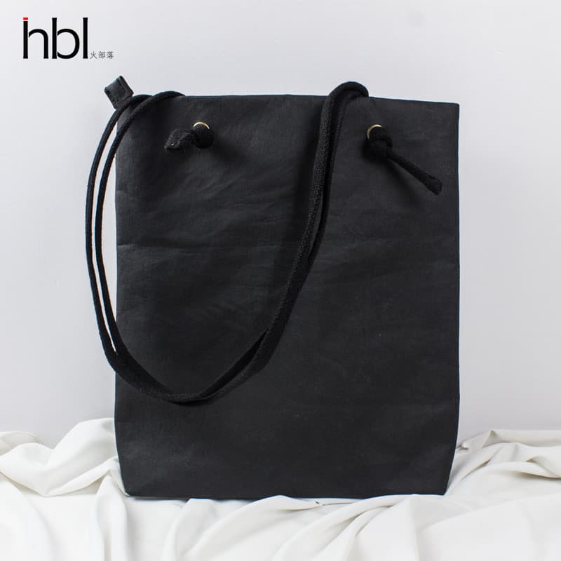 Saco outono novo estilo feminino saco japonês Retro bolsa de ombro Casual feminino grande capacidade saco de papel Kraft