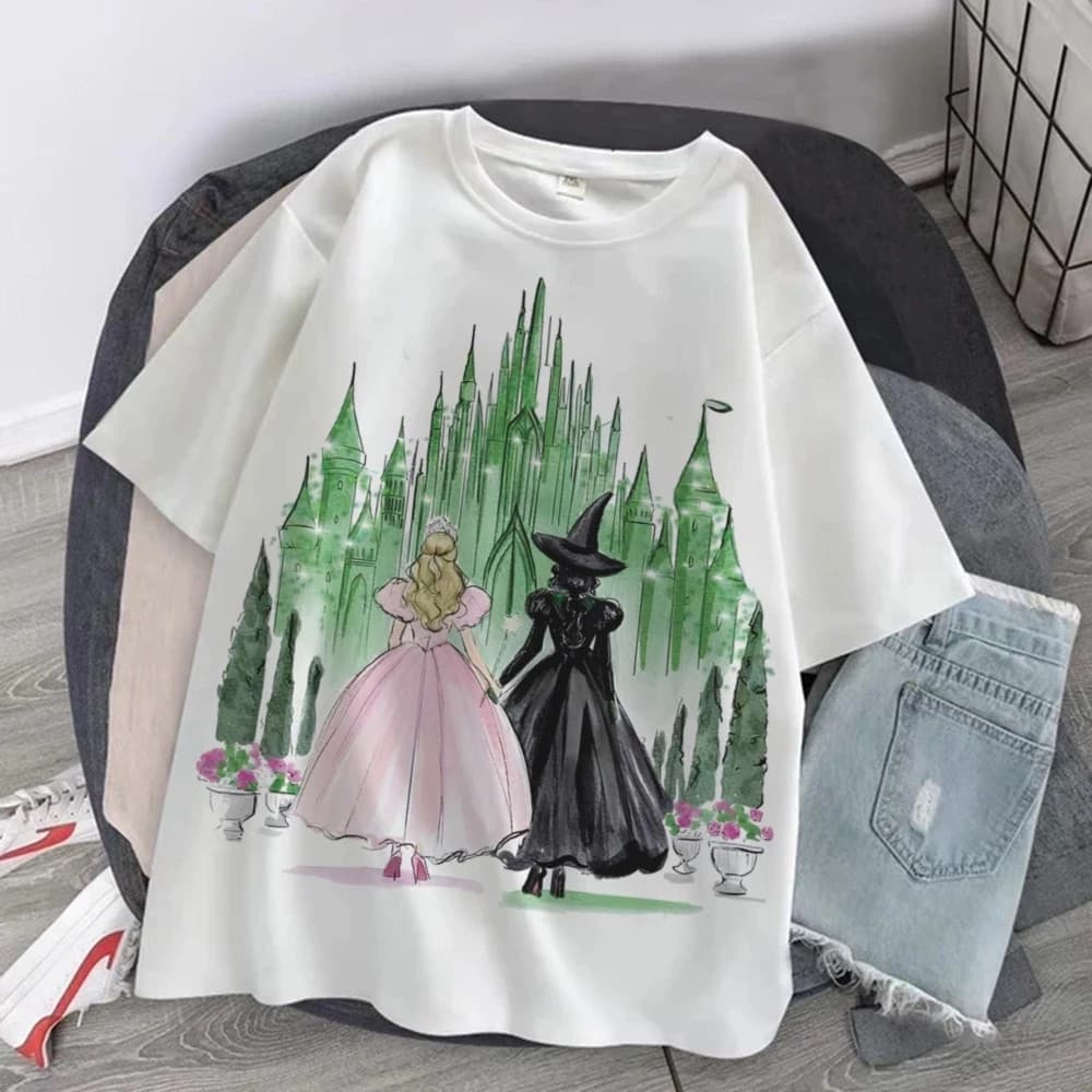 Camisa Wicked Ariana Grande O Mágico de Oz Blusa Unissex Camiseta 100% Algodão