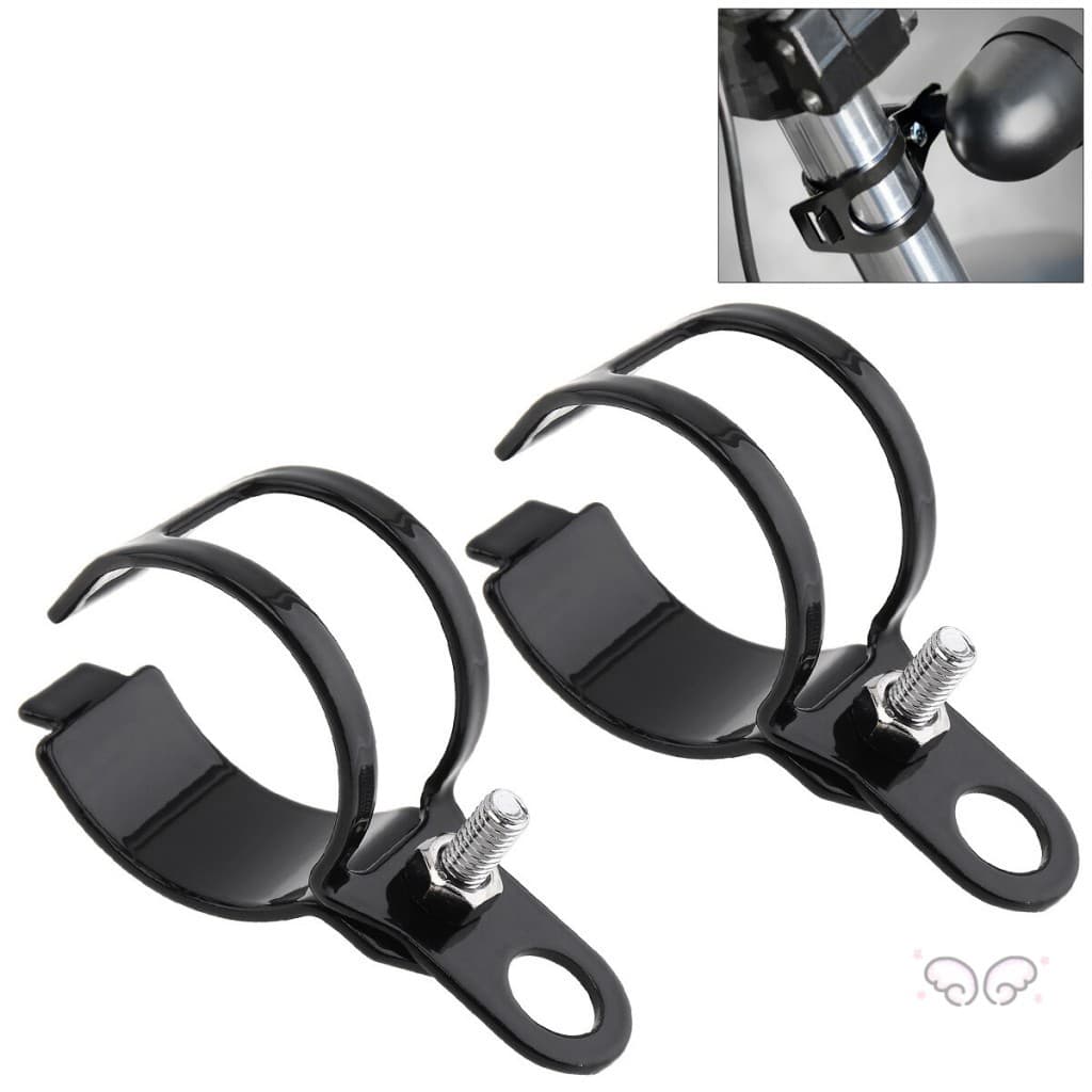 2 Pçs Suporte De Sinal De Volta Da Motocicleta 27-36mm Montagem Garfo Para Scooter ATV