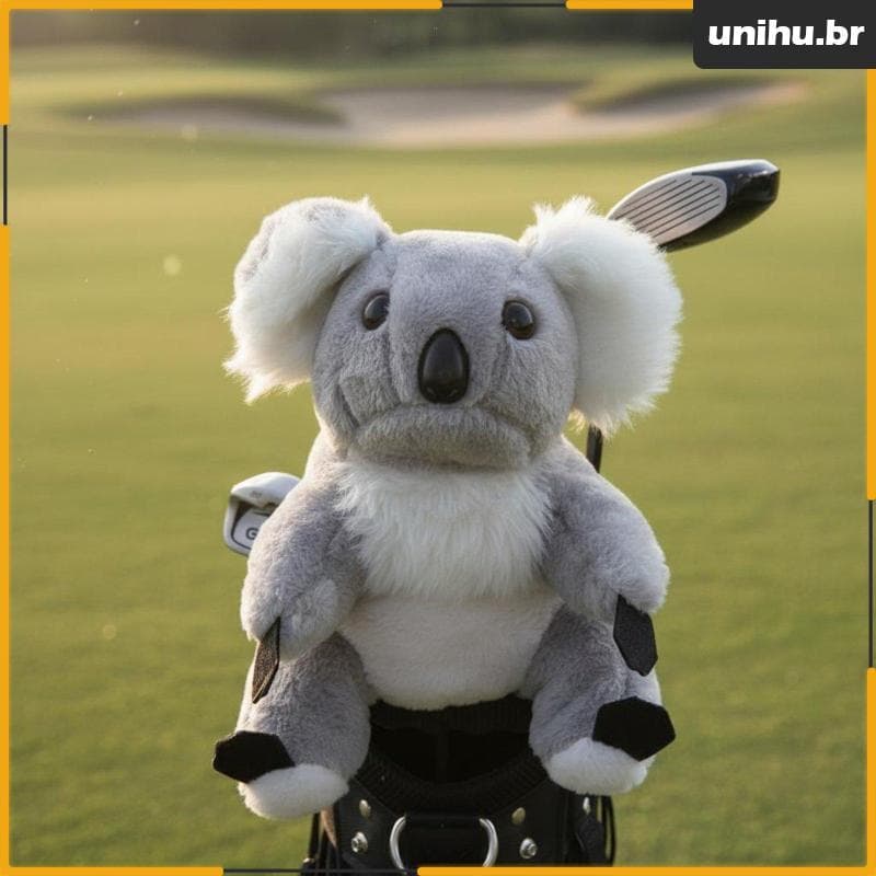 [Unihu] Capa Koala Club Soft Headcover Espessado Reforçado