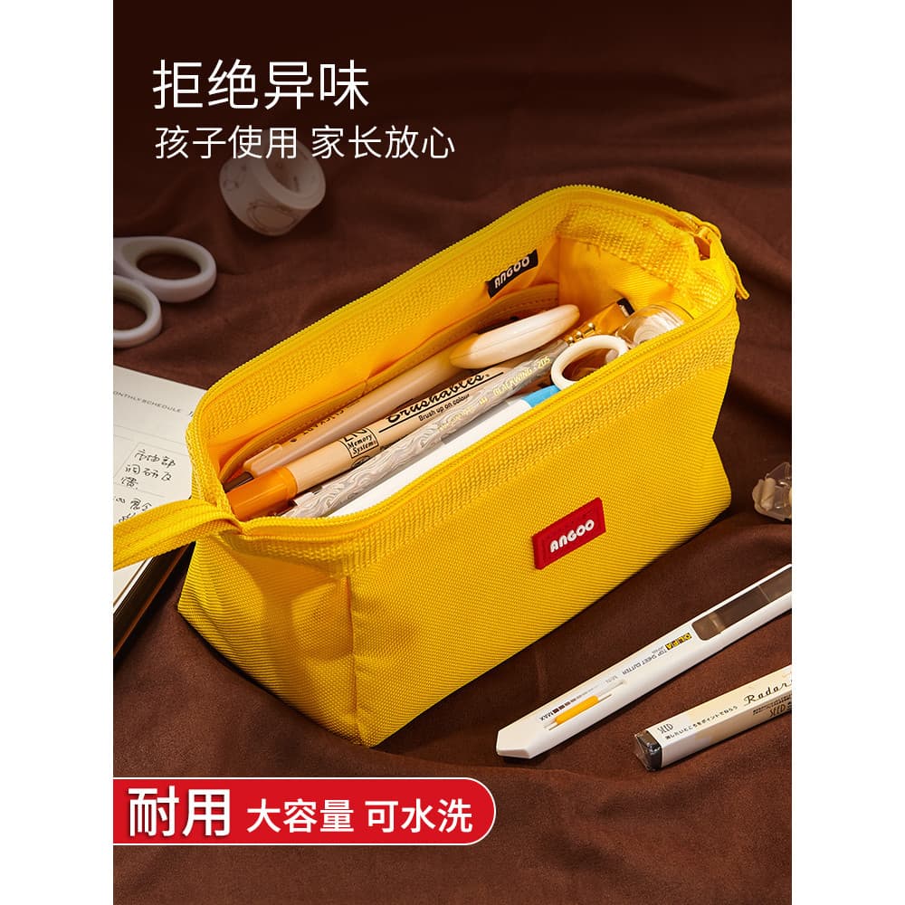 Anko Simple Girl Pencil Case Alunos da escola primária ins Japonês Alunos do ensino médio Meninos College Stationery Box
