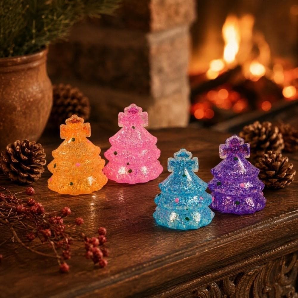 Pitada De Árvore De Natal , Cubo Espremido Super Macio Realista , Brinquedo Confortável Sem Rebote TPR
