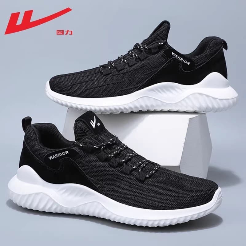 Puxar para trás bens domésticos sapatos masculinos malha verão respirável sapatos esportivos casuais tênis de corrida vo