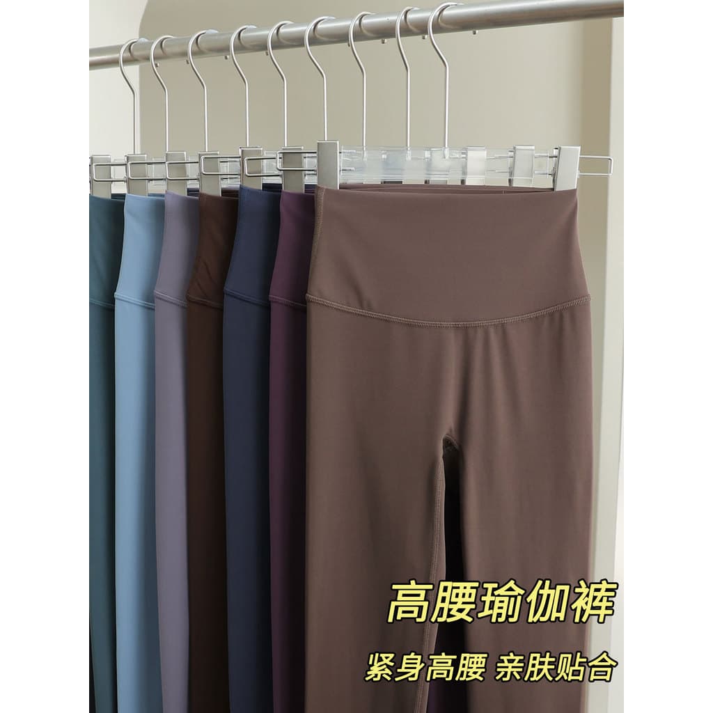 Calças de Yoga mulheres esportes Pilates treinamento pêssego Leggings cintura alta Hip Lift calças de Fitness exterior W