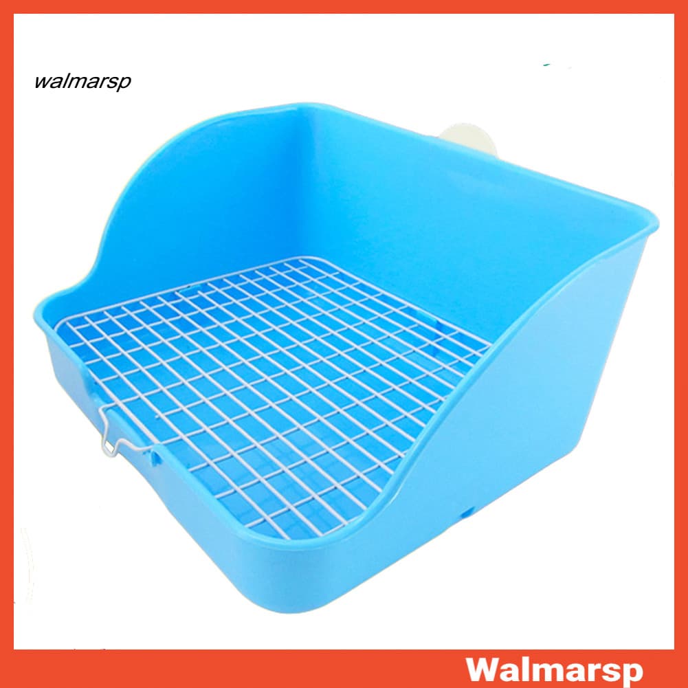 [WMP] Pet Cat Rabbit Toilet Mesh Square Potty Trainer Rato Hamster Canto Caixa De Areia