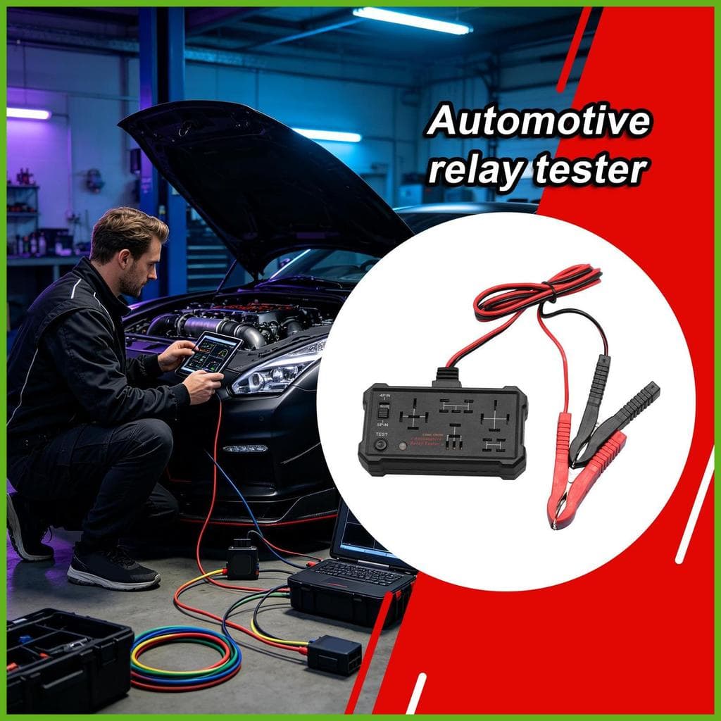 Testador De Relé De Carro 12/24V , 4 E 5 Pinos , Detecção Rápida , Portátil , Universal , Circuito Automotivo , Para cup