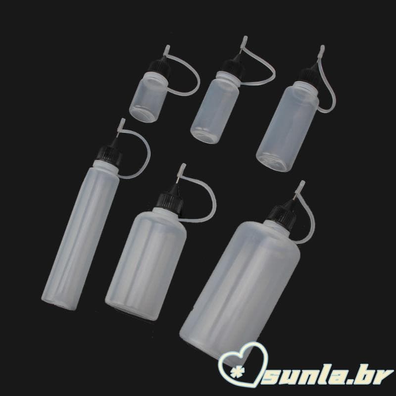 Garrafa Squeezy SUNL Bicos Ponta Agulha Ferramenta Quilling Arte