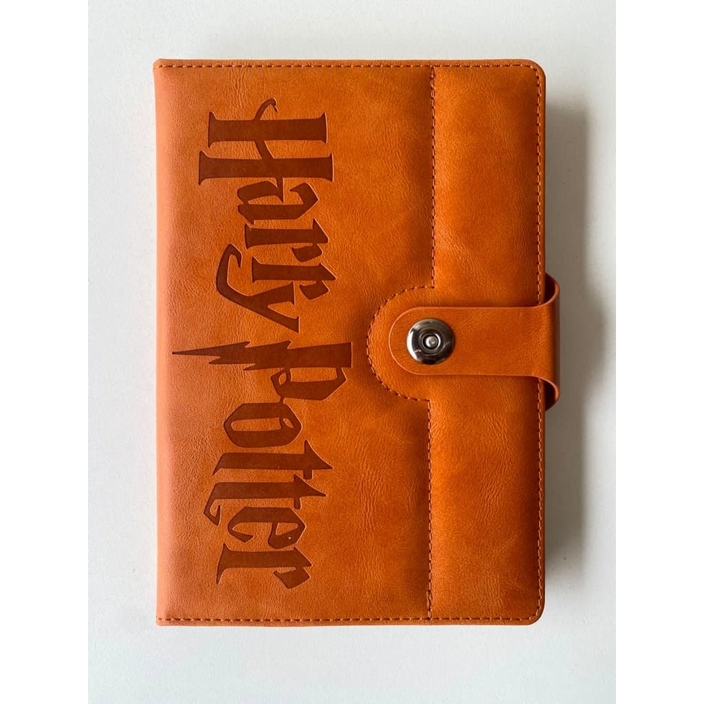 Caderno Harry Potter | Diário Vintage Geek | Sketchbook e Papelaria Kawaii
