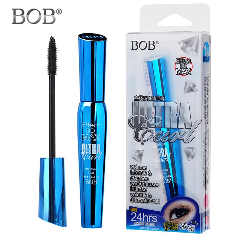 BOB Maquiagem 3D Tridimensional Grosso Bonito Rímel Grosso Curling À Prova D 'Água Sweatproof Não É Fácil de Borrar BOB