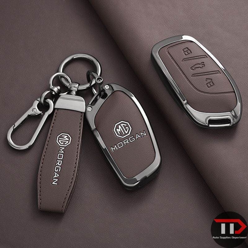 Capa de chave de carro em liga de zinco MG adequada para MG4/MG/4X/MG5/6 pro/zs/hs/es5/mg 3