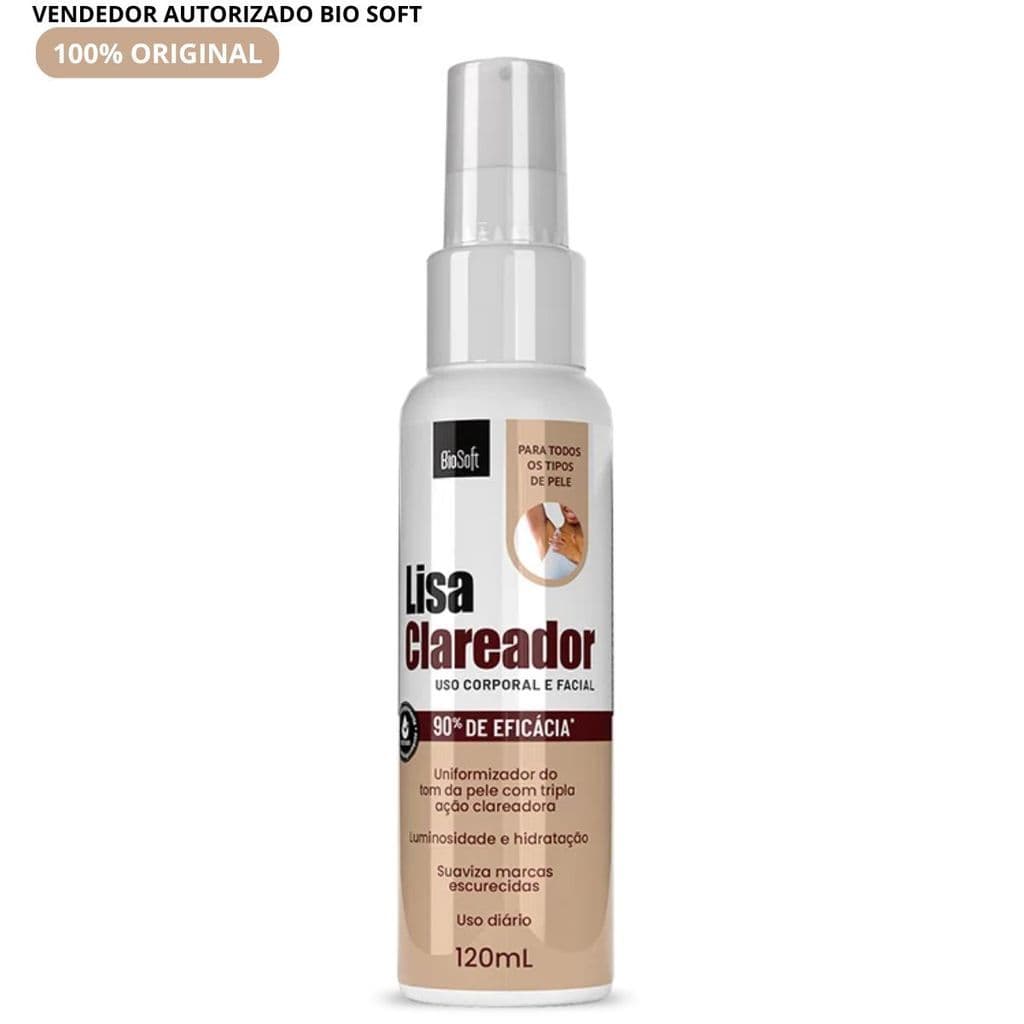 Spray Lisa Clareador Bio Soft - 120ml