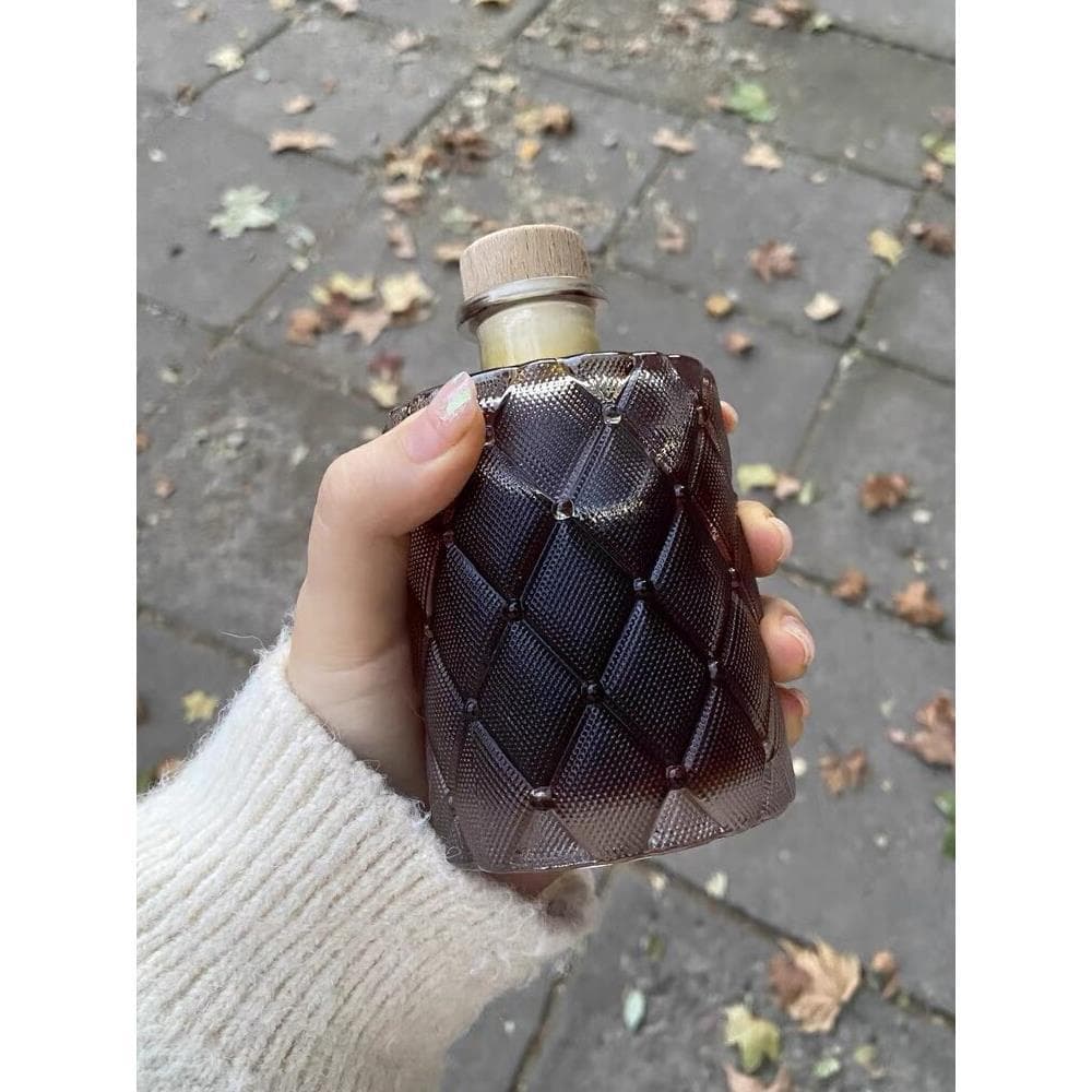 Novo produto Sub-engarrafamento de líquido de café criativo bonito garrafa de vidro de café de fermentação fria acessíve