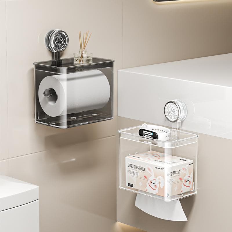 Caixa de tecido higiênico sem perfuração, caixa de papel higiênico doméstica, caixa de armazenamento de papel higiênico,