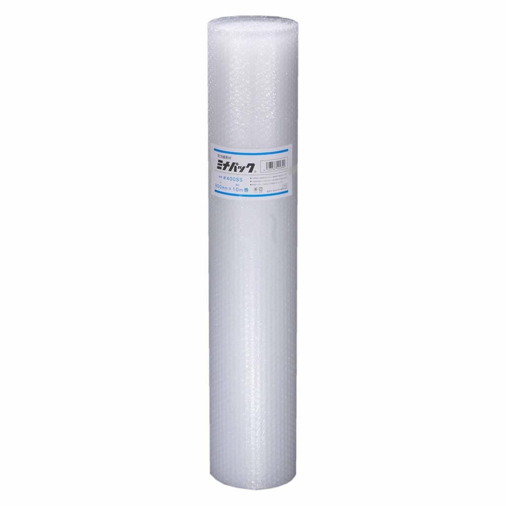 Plastico Bolha Minapack Rolo 900mm x 10m Largo Sem Tubete Fabricado no Japao