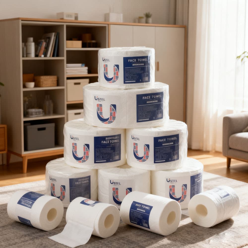 Toalha de rosto Usite, toalha macia de algodão Natural, toalha de rosto descartável espessada, toalha de rosto, toalha d