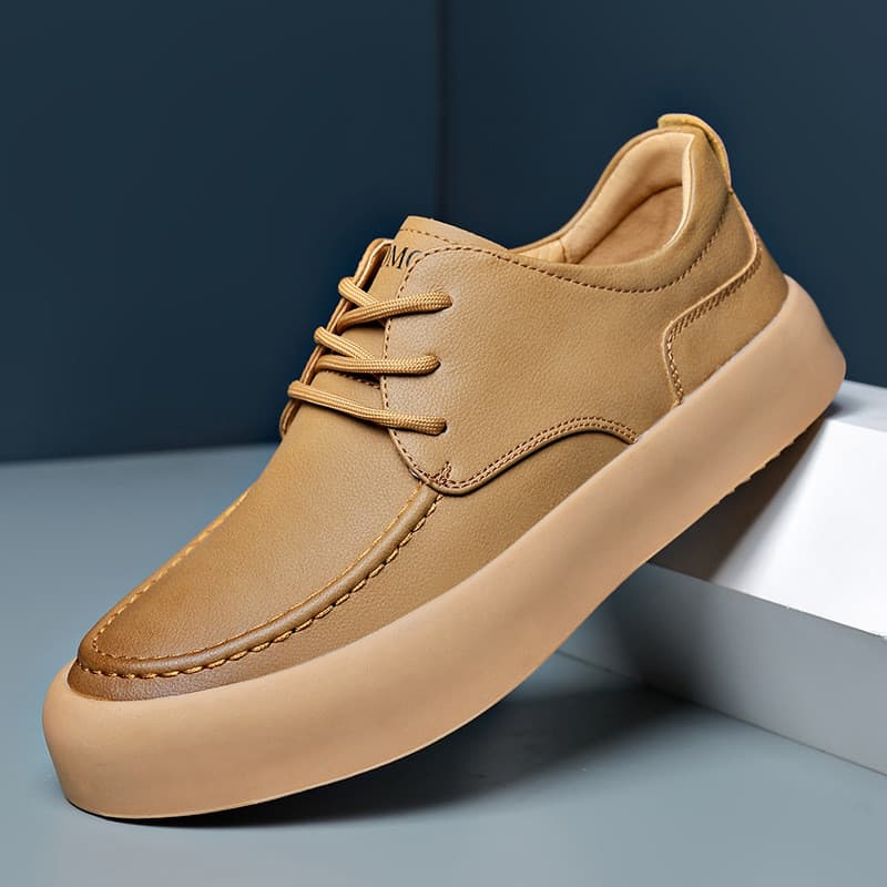 Sapatos de couro masculinos Plus Size sapatos masculinos 45 couro genuíno Casual Workwear estilo britânico Retro na moda