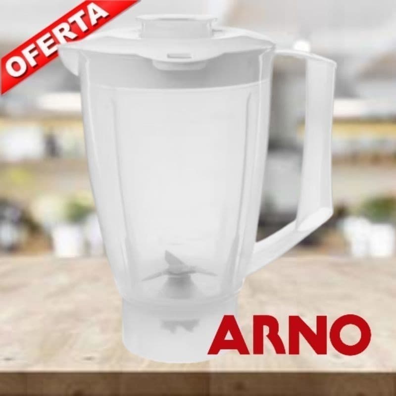 Copo Liquidificador Arno Faciclic Juice Clic Pro LN32 Tampa Branca Compatível Alta Qualidade Envio Rápido