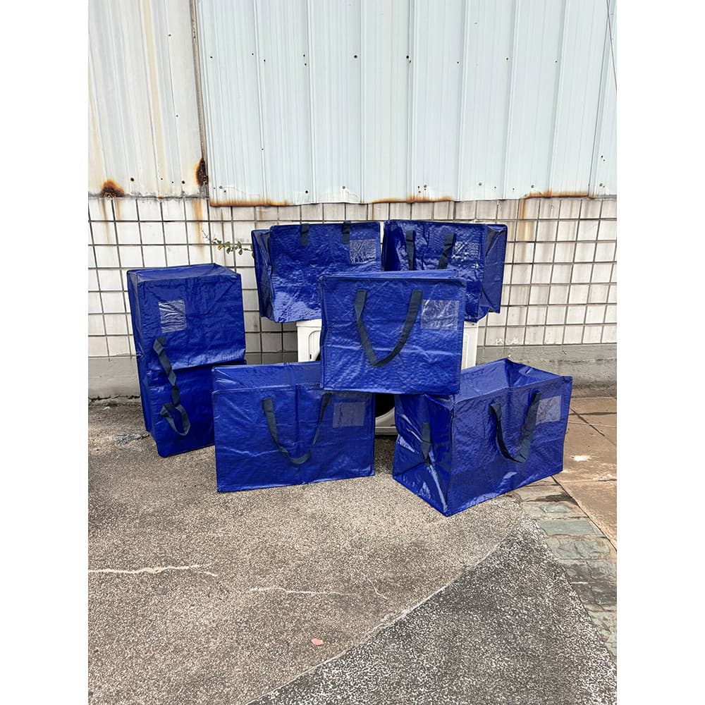 Conjunto de 6 peças saco tecido grande capacidade zíper colcha conjunto combinação saco de proteção ambiental