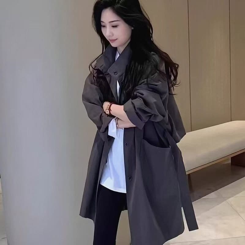 2026 início da primavera moda mais magro olhar temperamento estilo ocidental redução de idade Casual Commuter temperamen