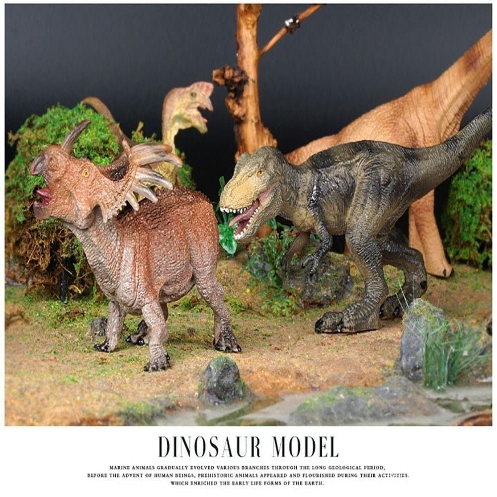 Modelo De Dinossauro , Jurássico De Borracha De Vários Tamanhos , Aniversário Educacional Realista De Tiranossauro