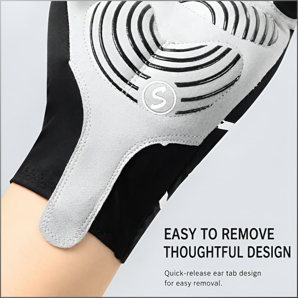 Luvas de ciclismo para homens e mulheres, finas, adequadas para esportes ao ar livre, com dedos completos, antiderrapant