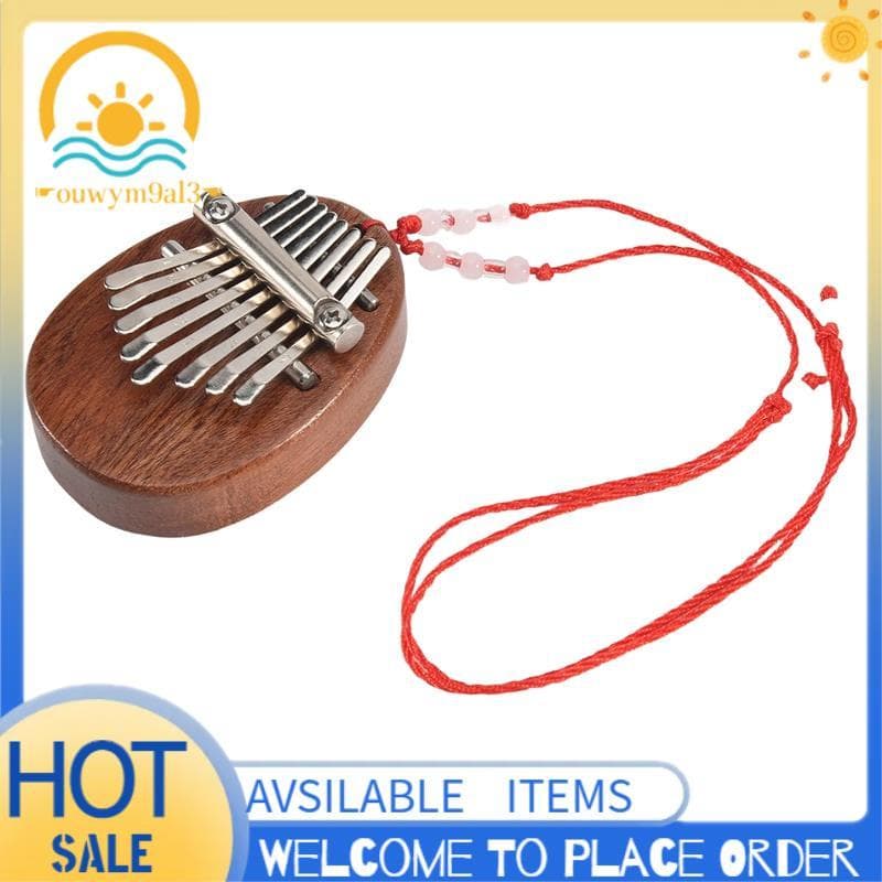 Mini Kalimba 8 Teclas Piano De Polegar Ótimo Som Teclado De Dedo Instrumento Musical