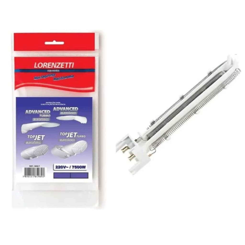 3056F RESISTENCIA ELETRONICA ADVANCE / ADVANCE TURBO / TOP JET / TOP JET TURBO 7500W 220V LORENZETTI