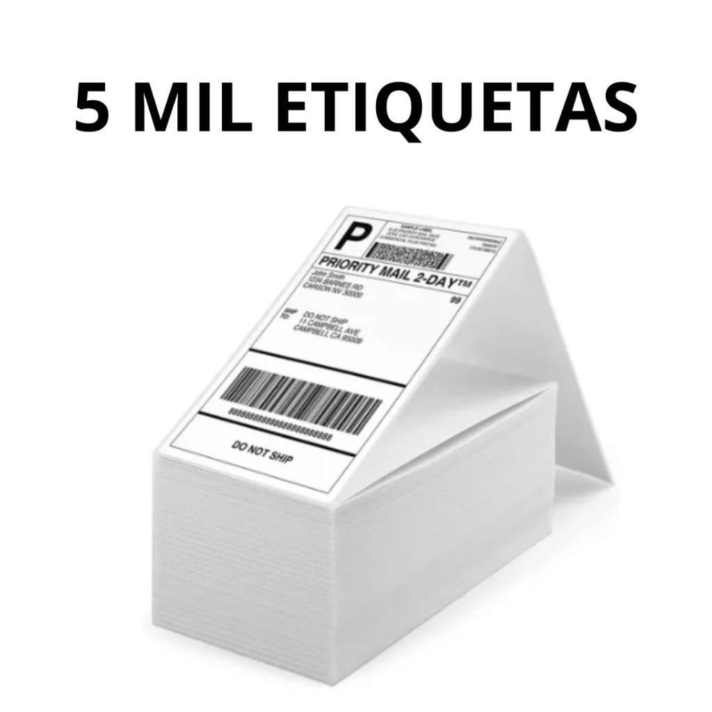 5000 ou 10000 Etiqueta Térmica Papel Adesivo 10x15CM Papel Térmico e Papel Contínuo