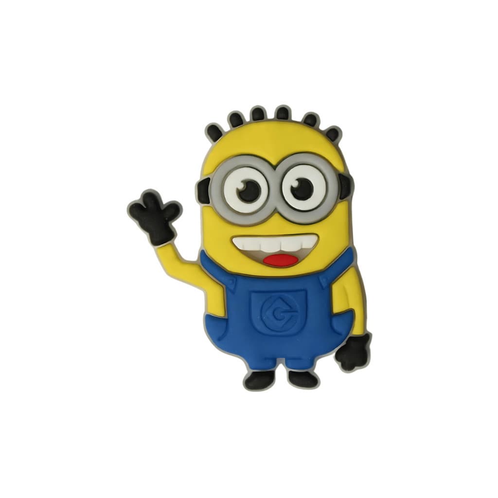 Kit 5 ou 10 Unidades - Aplique Emborrachado Personagem Minions Jerry