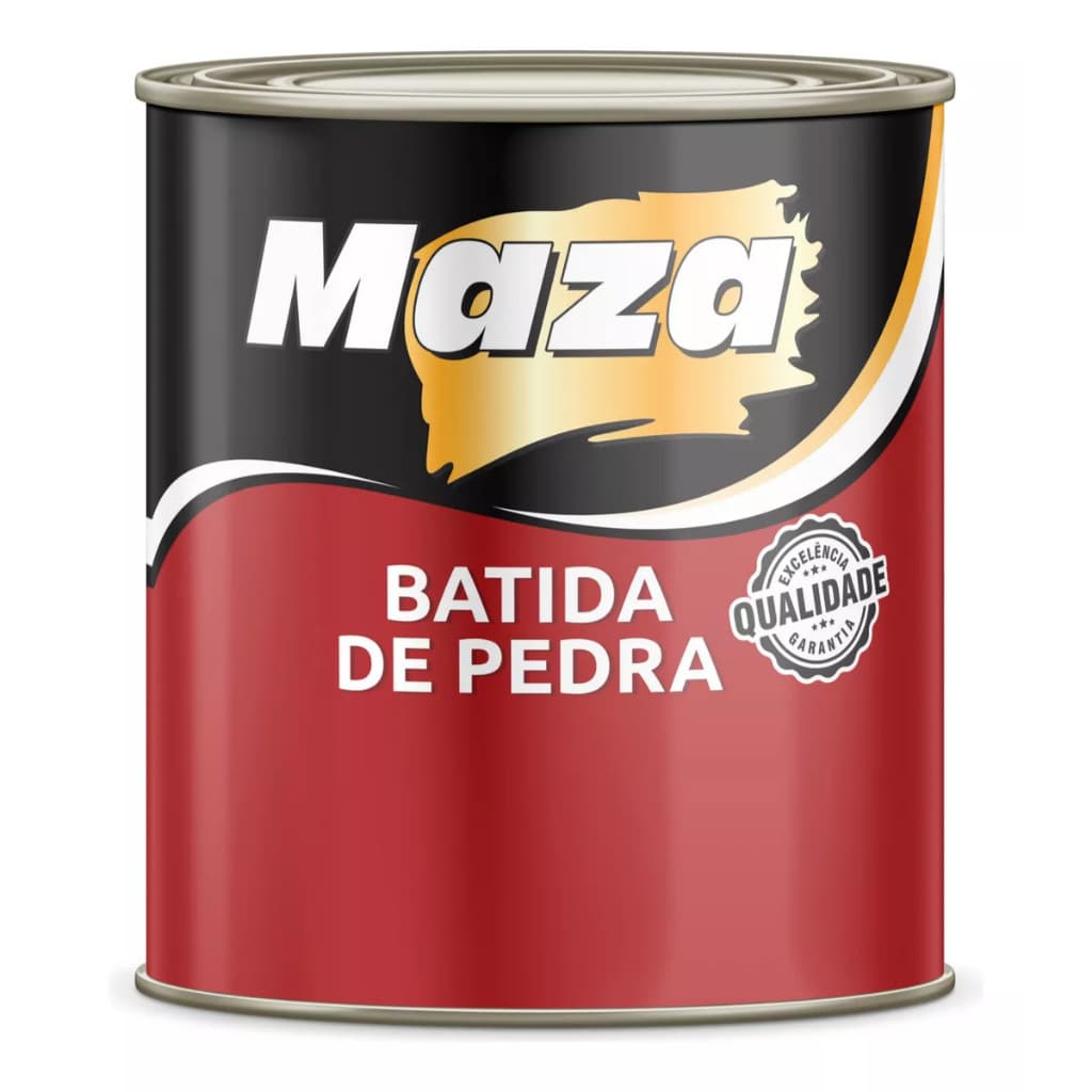 Batida de Pedra Branca e Preta 900ml Maza Proteção as Partes Inferiores do Automóvel