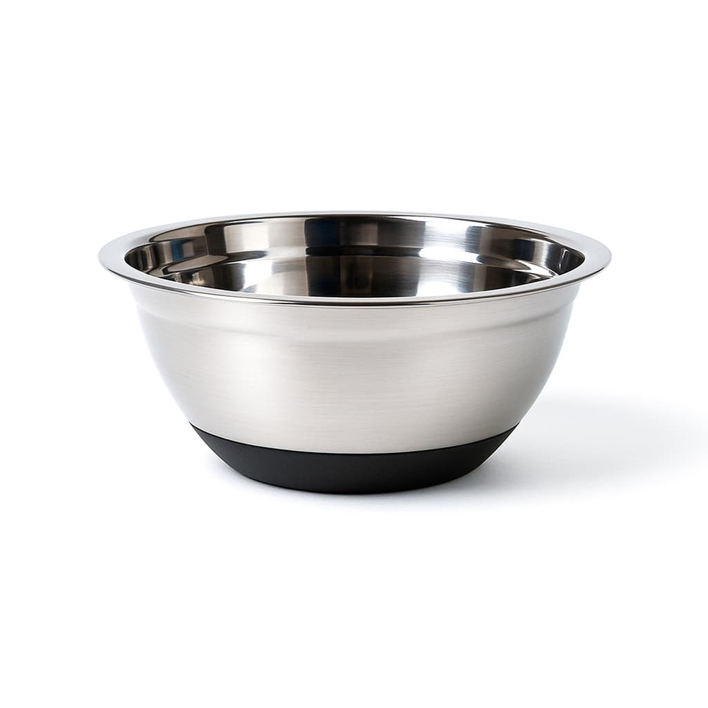 Bowl 16cm Aço Inox Antiderrapante Fundo 800ml Profissional
