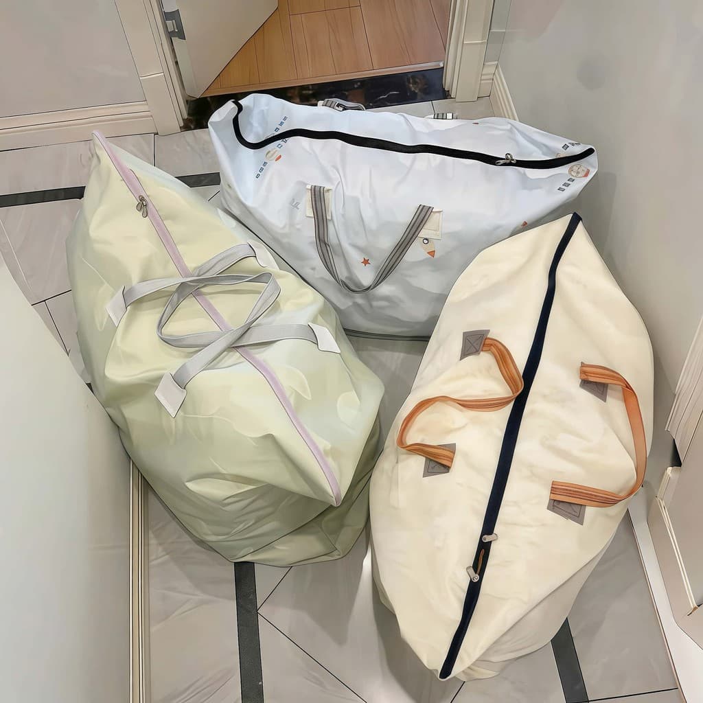 Pacote de estudante colcha mochila saco de armazenamento de embalagem em movimento Super grande capacidade forte durável