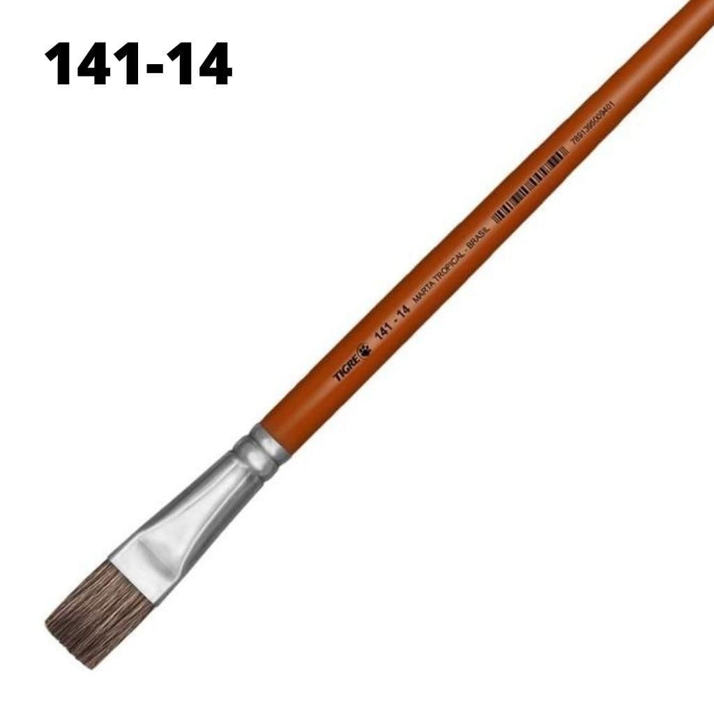 Pincel Chato Reto 141-14 Marta Tropical
