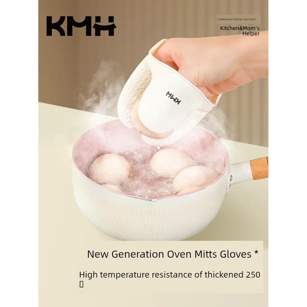 Luva térmica cozinha Luva resistente ao calor Silicone anti queimadura K KMH luvas de isolamento térmico resistente a al
