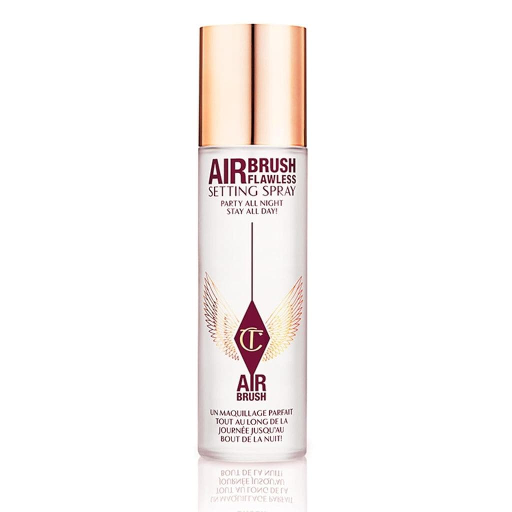 Spray Fixador Flawless Airbrush da Charlotte Tilbury - Névoa Hidratante Ultra-Fina para Preparar e Fixar a Maquiagem por