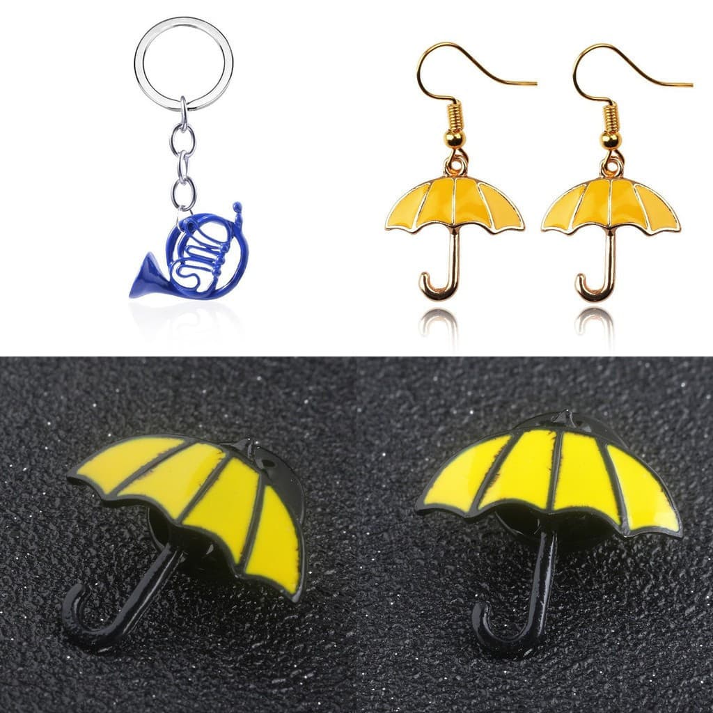 Como Eu Conheci Sua Mãe Broche De Guarda-Chuva Com Material De Liga Para Fãs Casuais E Usar