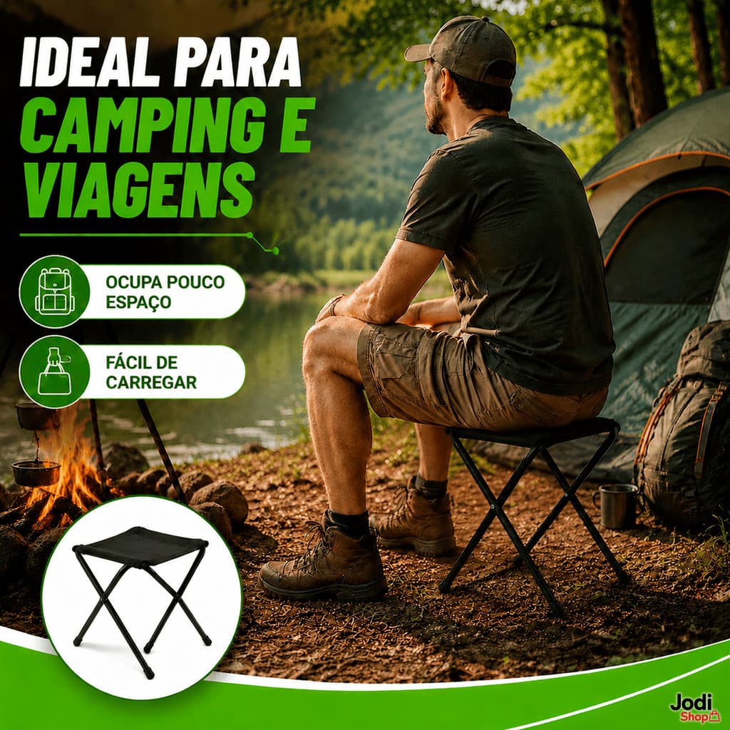 Banqueta Mini Pesca Portátil Para Mini Banco Dobrável Leve Camping Versátil