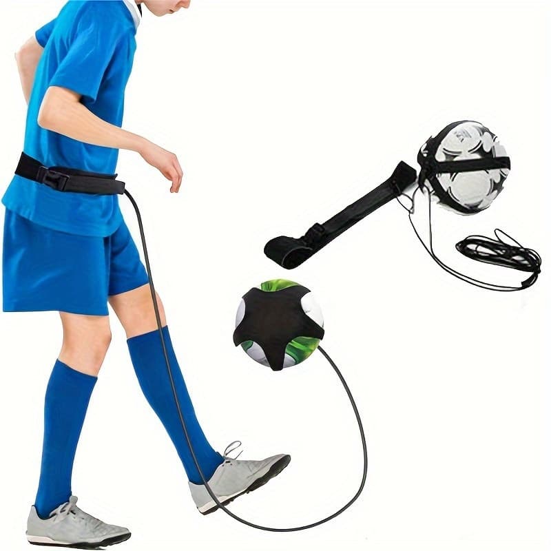 Ferramenta útil de treinamento único!Cinto de bola elástica a qualquer hora em qualquer lugar melhora o sentido da bola,