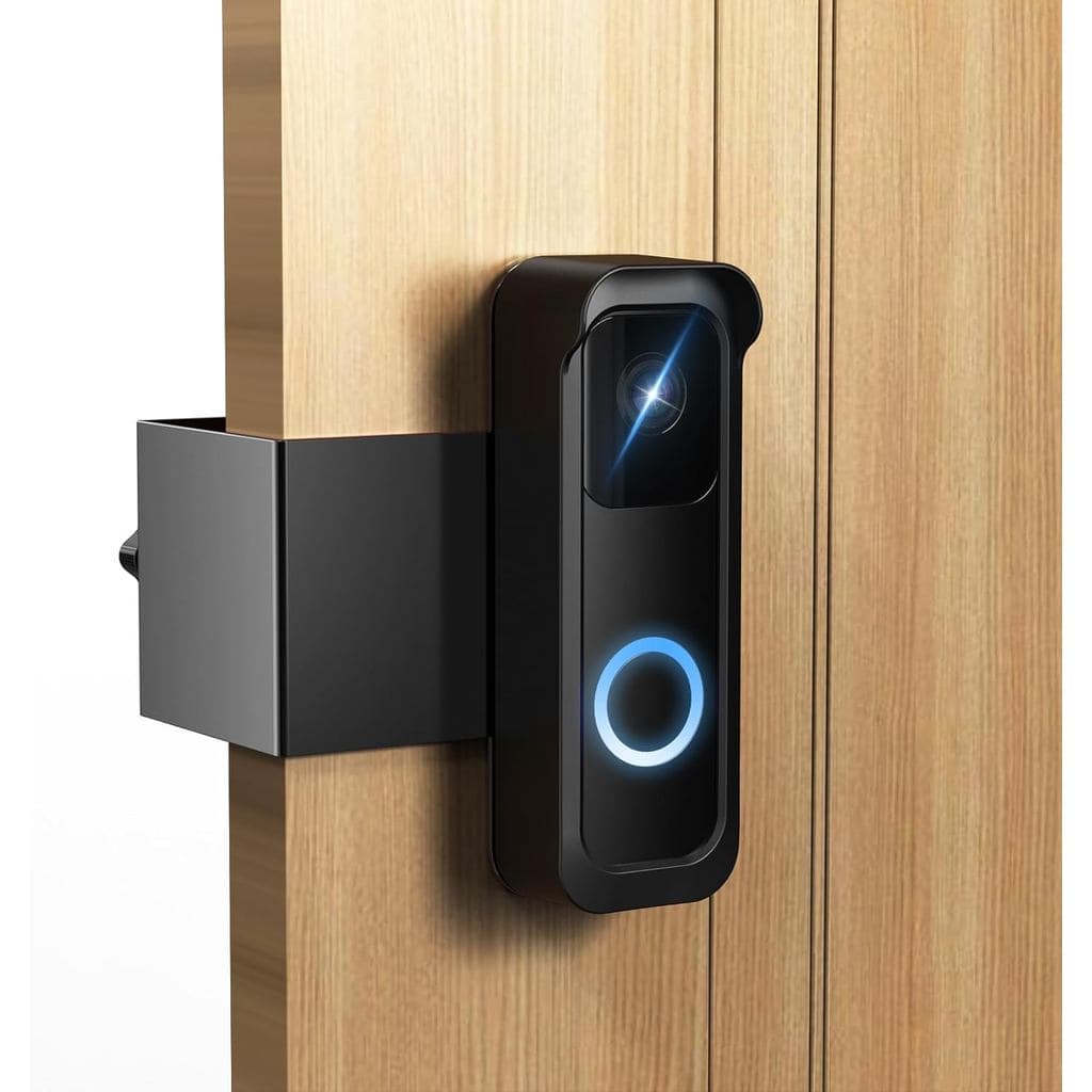 Suporte para Campainha Compatível com Blink, Suporte Antirroubo para Campainha com Vídeo, Instalação Sem Furos na Porta,