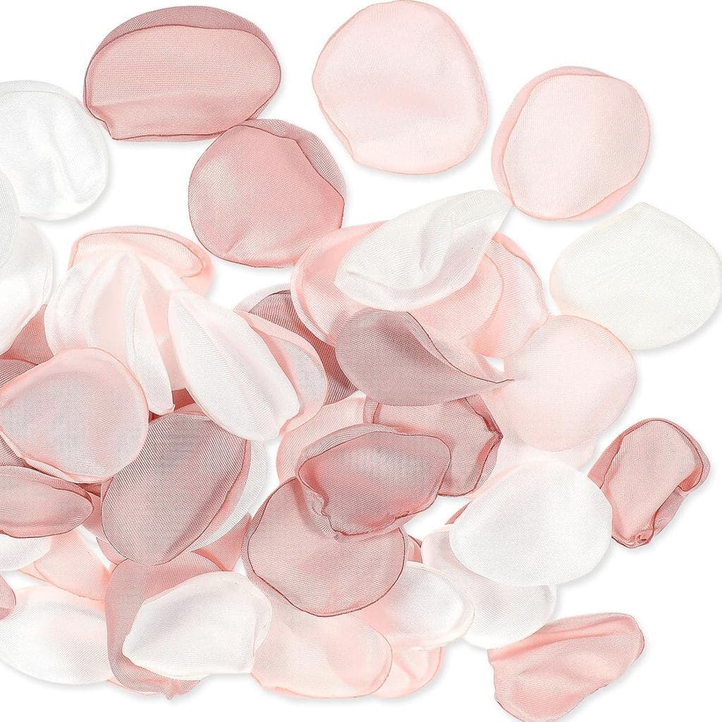 200 pétalas de rosa de seda, pétalas de flores para decoração, para centros de mesa de corredores, decoração de noite ro